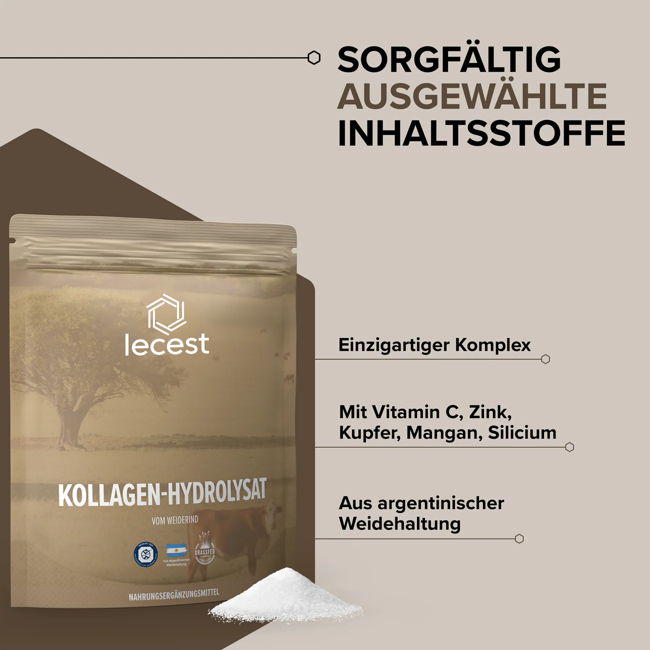 Lecest® Collagen hydrolysate powder